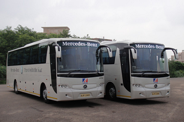 Premium Volvo Coach Bus - Intercity Outstation Bus in Bangalore India - ProRido Bus Hire
